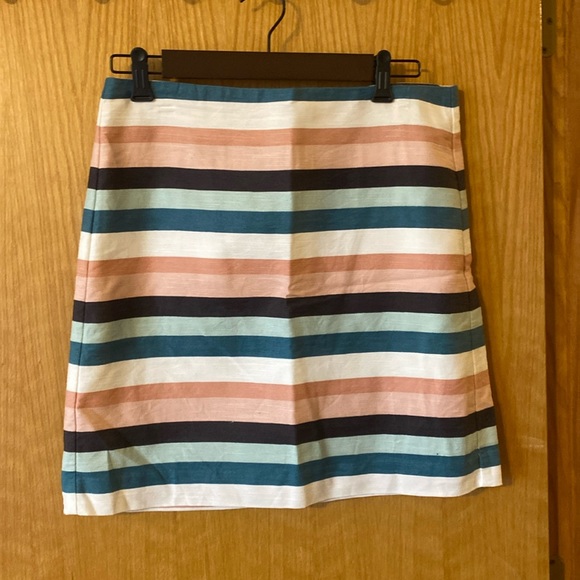 LOFT Dresses & Skirts - Loft striped mini skirt